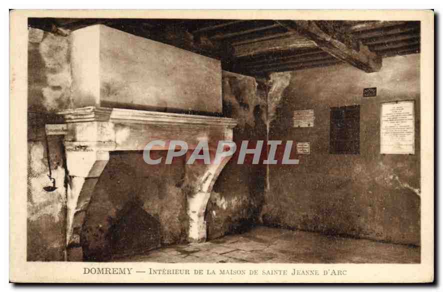 Domrémy — Intérieur de la maison de Sainte Jeanne d'Arc — Les Éditions Rocker - Nancy