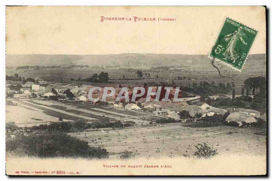 CPA Village ou maquit Jeanne D'Arc 