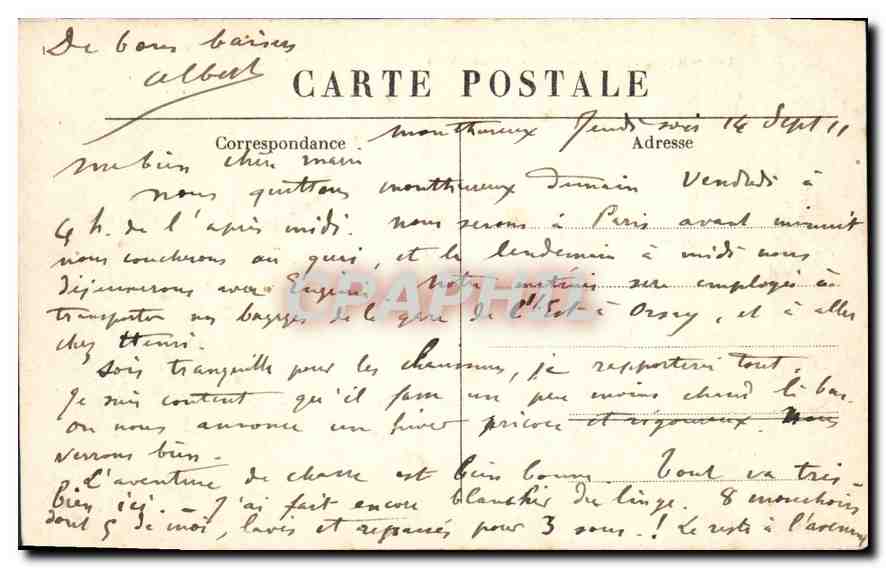 CPA Collection Jeanne D'Arc Domremy La Basilique et le Bois Chenu  — Rückseite