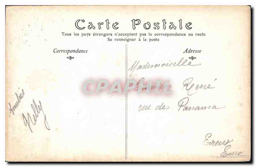 CPA Jeanne D'arc par Chapu  — Verso