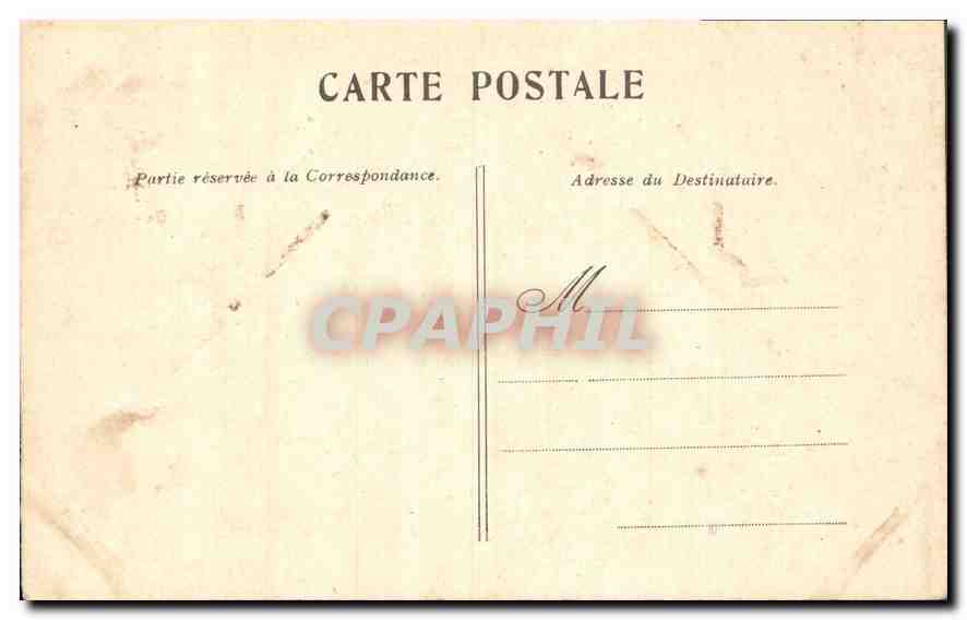 CPA Paris Le Pont Alexandre III  — Verso