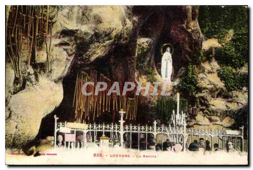 CPA Lourdes La Grotte 