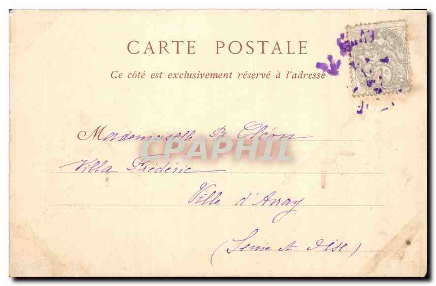 CPA Saint Andre de Cubzac Pont sur la Dordogne  — Verso