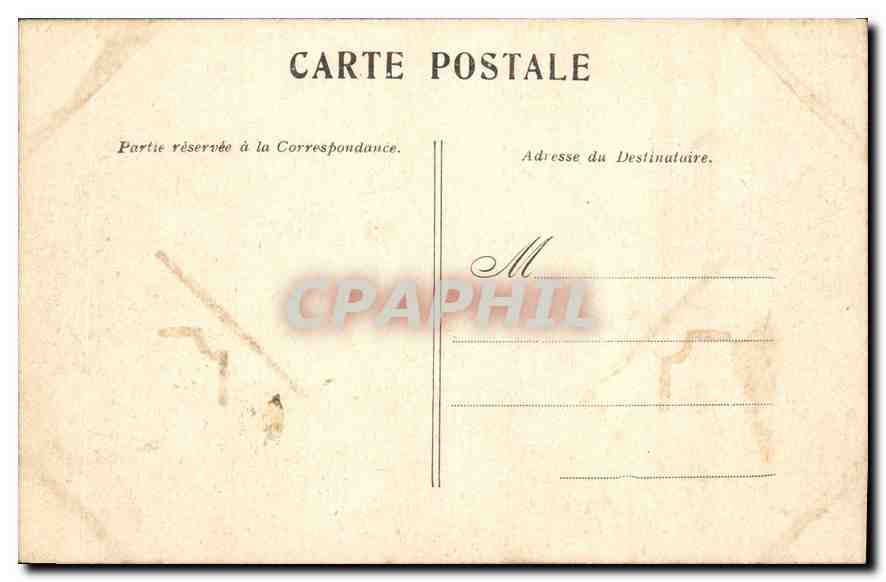 CPA Versailles Le Bosquet des Bains d'Apollon  — Verso