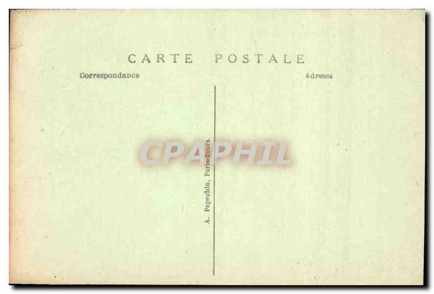 CPA Paris Exposition des Arts Decoratifs le Village Francais  — Rückseite
