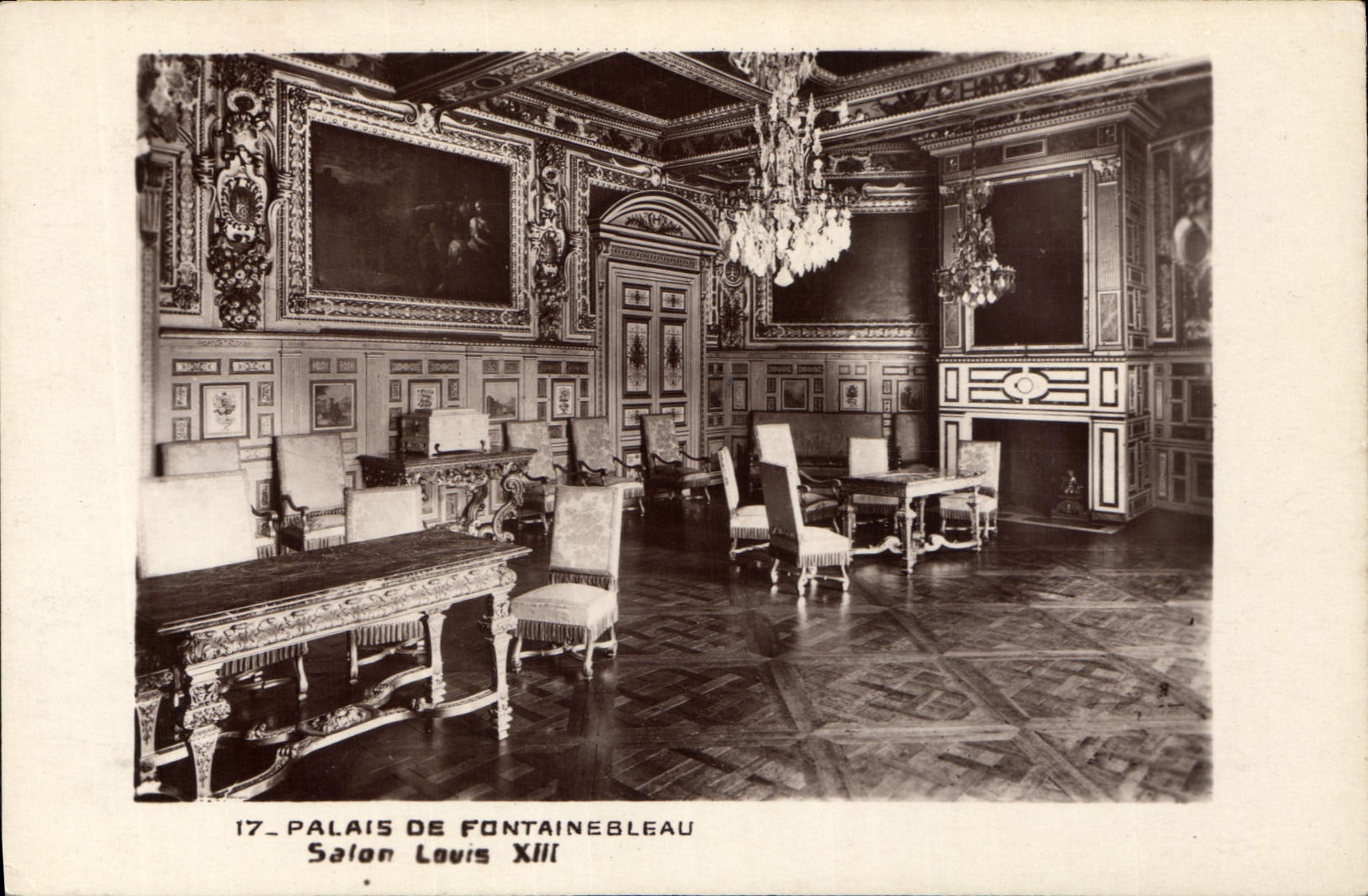 Palais de Fontainebleau — Salon de Louis XIII — Édition des Musées Nationaux