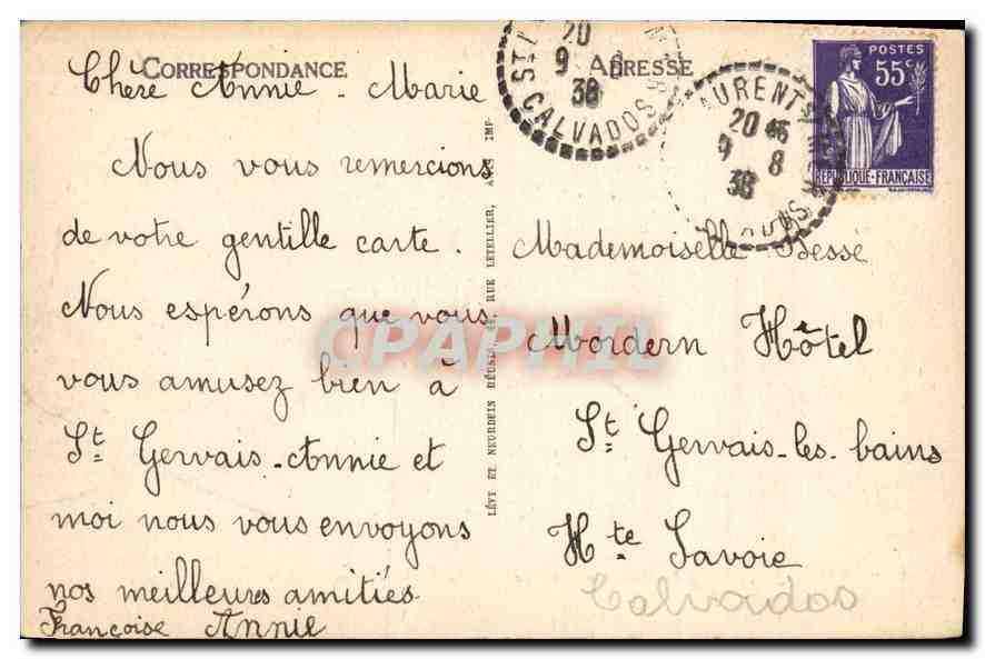 CPA Tapisserie de la Reine Mathilde Bayeux La Bataille s'engage  — Back