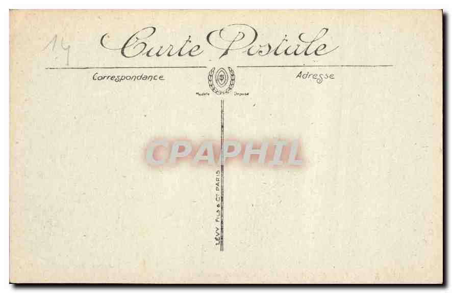 CPA Lisieux Le Jardin Public et le Musee  — Rückseite