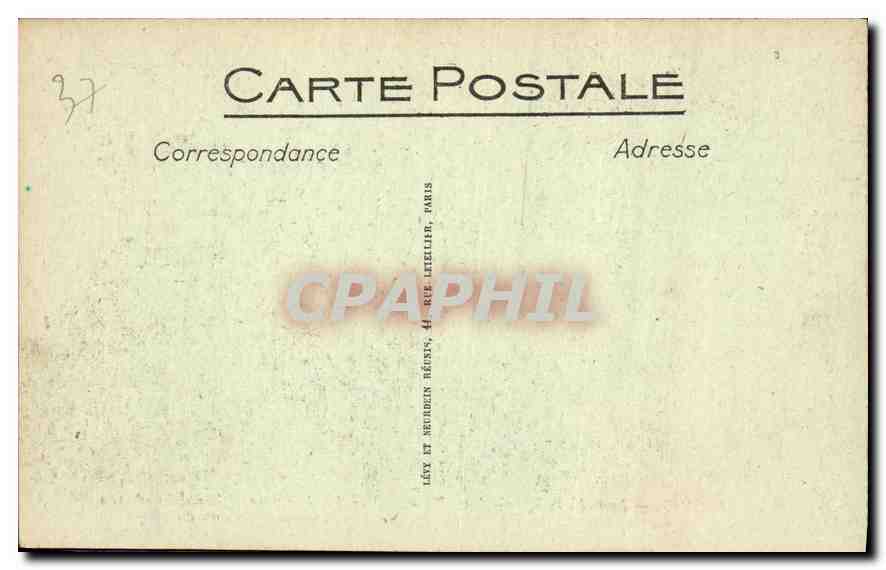CPA Loches Ensemble de la Tour Louis XI et du Martelet ou se trovent les cellules occupees par Ludov — Rückseite