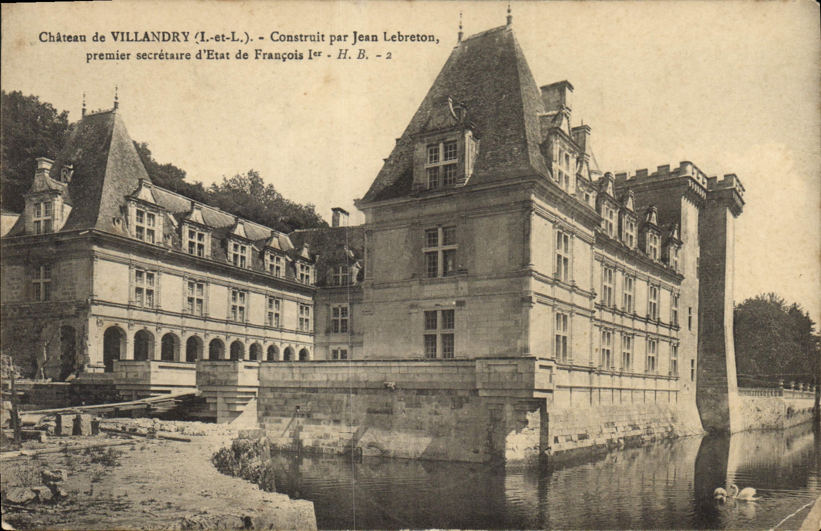 CPA Chateau de Villandry I et L Construit par Jean Lebreton premier secretaire d'Etat de Francois I 