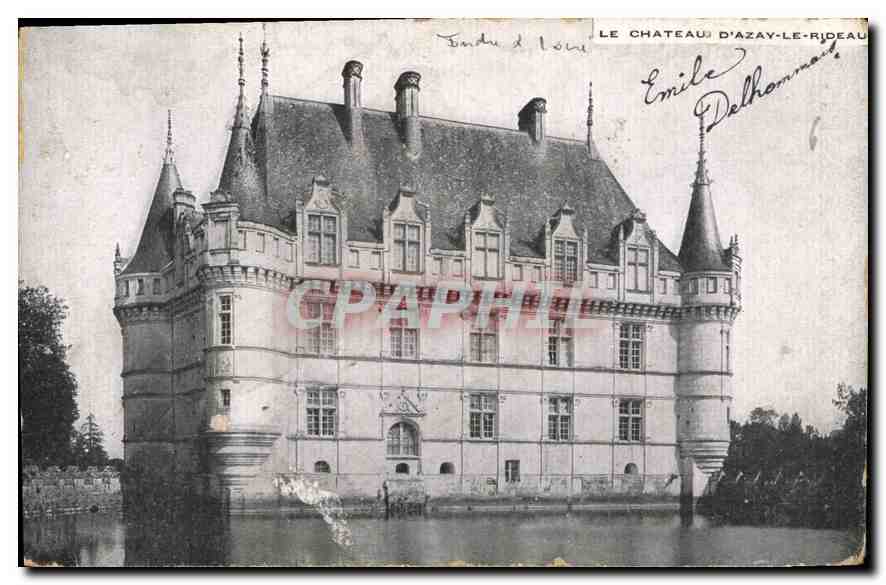 CPA Le Chateau d'Azay le Rideau 