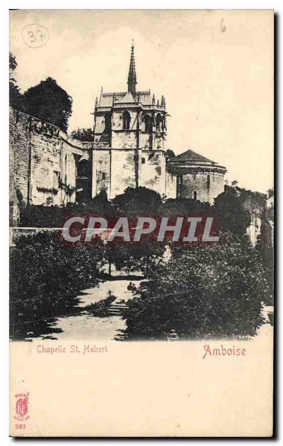 CPA Chapelle St Hubert Amboise 