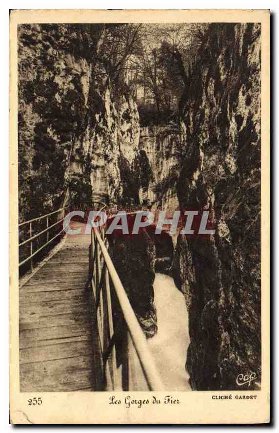 CPA Les Gorges du Fier 