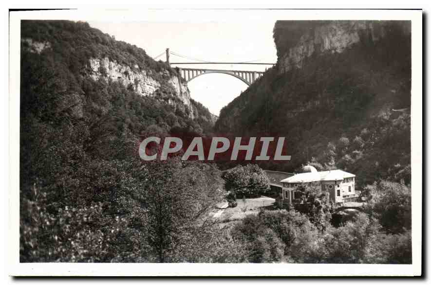 CPA La Savoie pittoresque Les Ponts de la Caille et l'Etablissement de Bains 