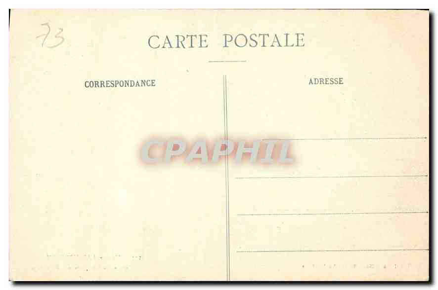 CPA Abbaye d'Aiguibelle Salle du Chapitre des Religieux — Rückseite