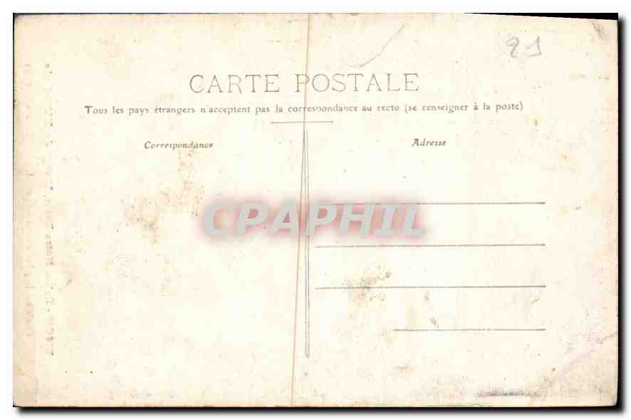 Dijon - Église Notre-Dame, Vierge du XVᵉ siècle — Édition P. P. 39 — Rückseite