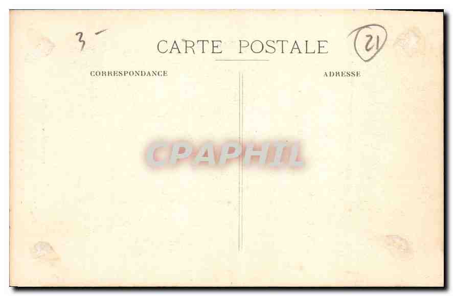 CPA Reliquaire de Saint Bernard erige a Fontaine les Dijon le 6 Juillet 1885  — Rückseite