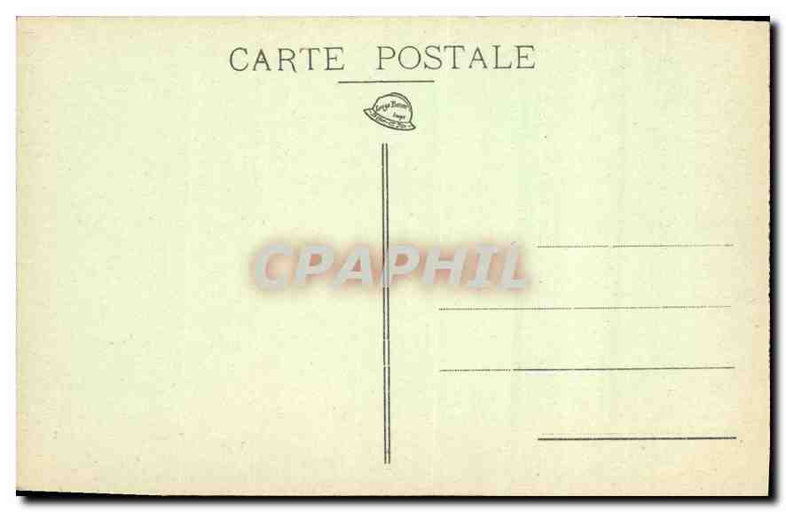 CPA Semur Abside de l'Eglise Notre Dame Chocolat Menier — Rückseite