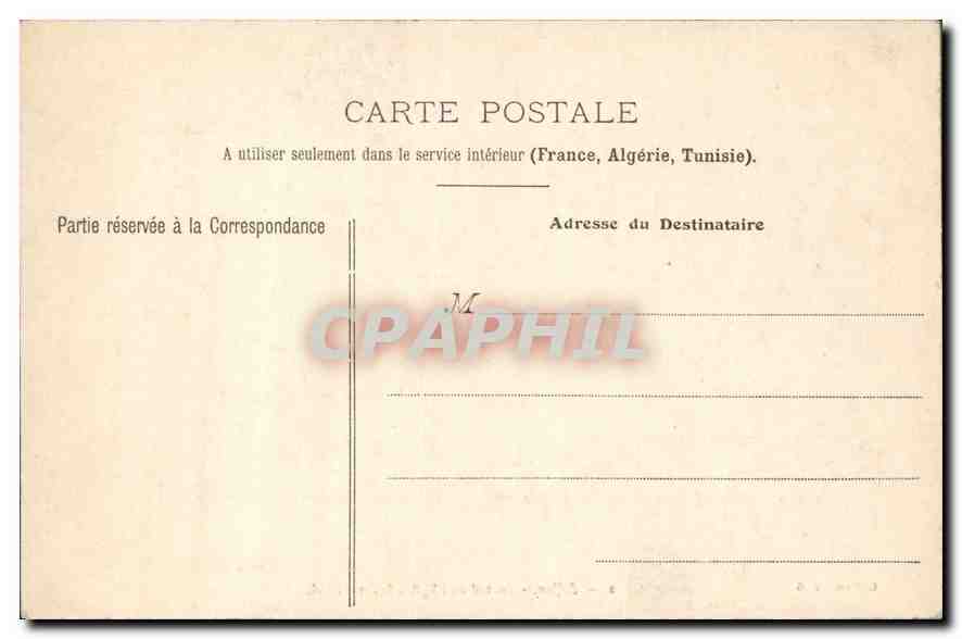 CPA Dijon Portail de l'Eglise Saint Michel  — Rückseite