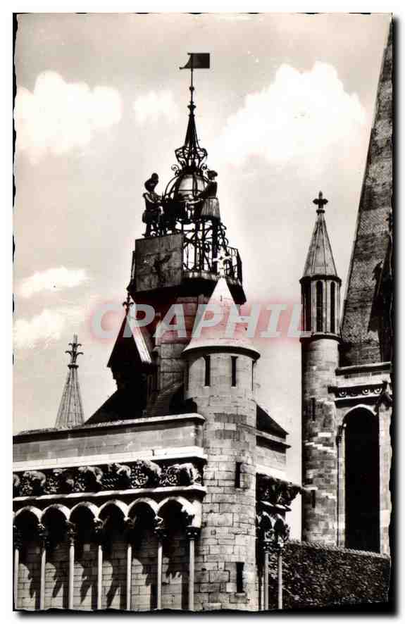 CPA Duon Cote d'Or Le Jacquemart de l'Eglise Notre Dame 