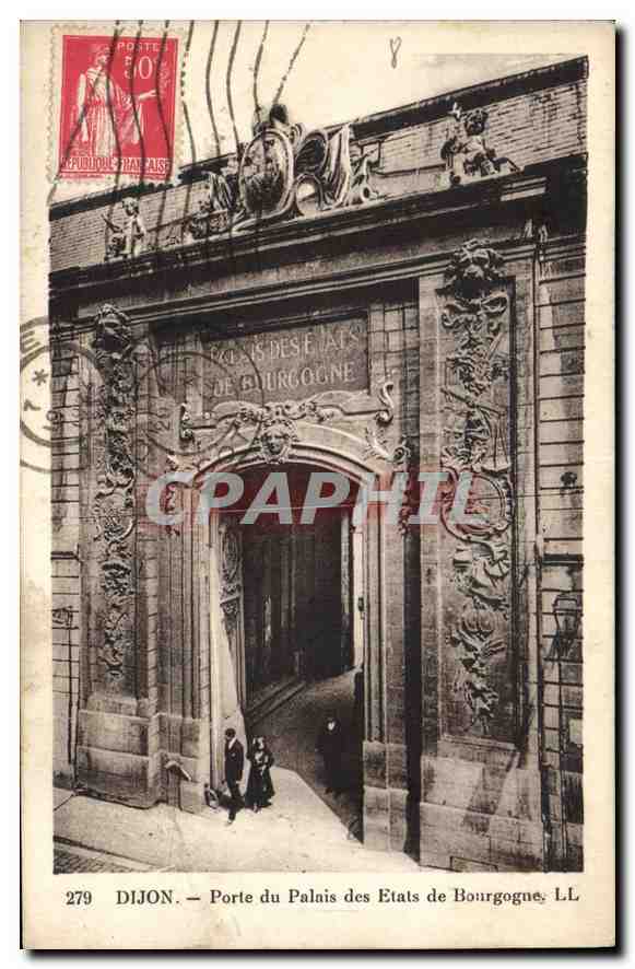CPA Dijon Porte du Palais des Etats de Bourgogne 