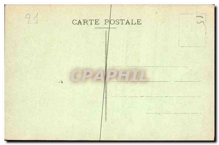 CPA Dijon Jacquemart Horloge de l'Eglise Notre Dame  — Rückseite
