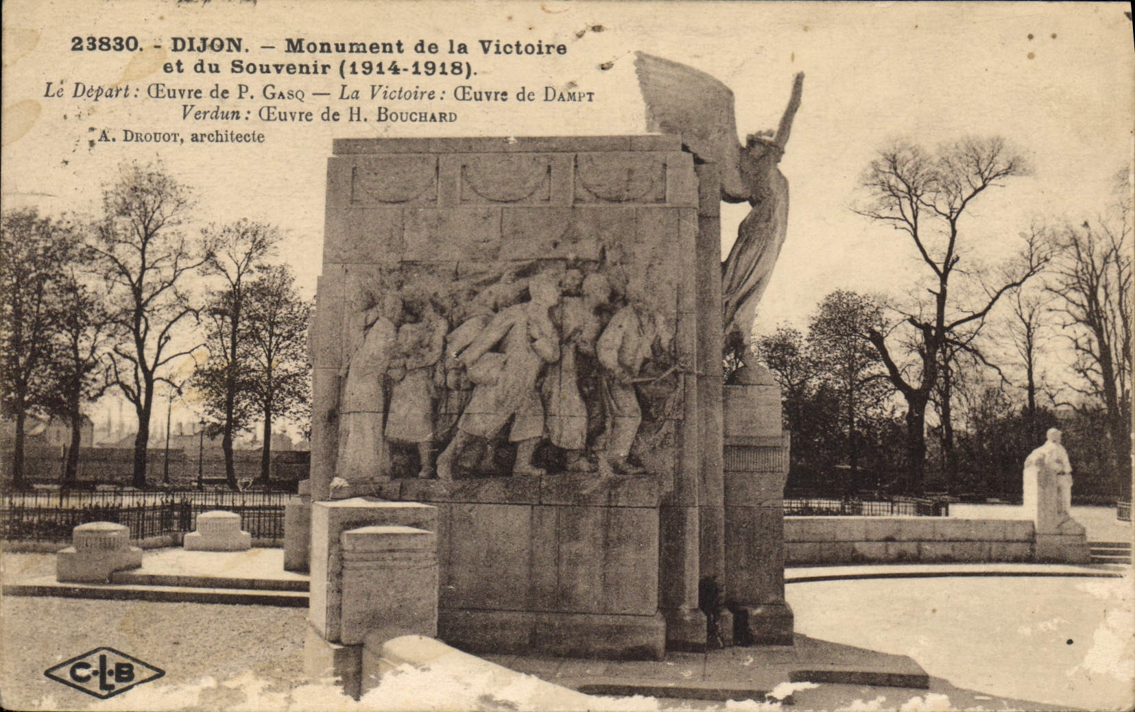 CPA Dijon Monument de la Victoire et du Souvenir 