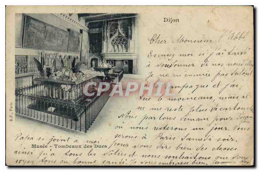 CPA Dijon Musee Tombeaux des Ducs 