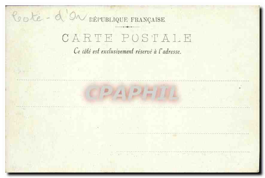 CPA Dijon le Musee Le Tombeau de Philippe le Hardi  — Rückseite