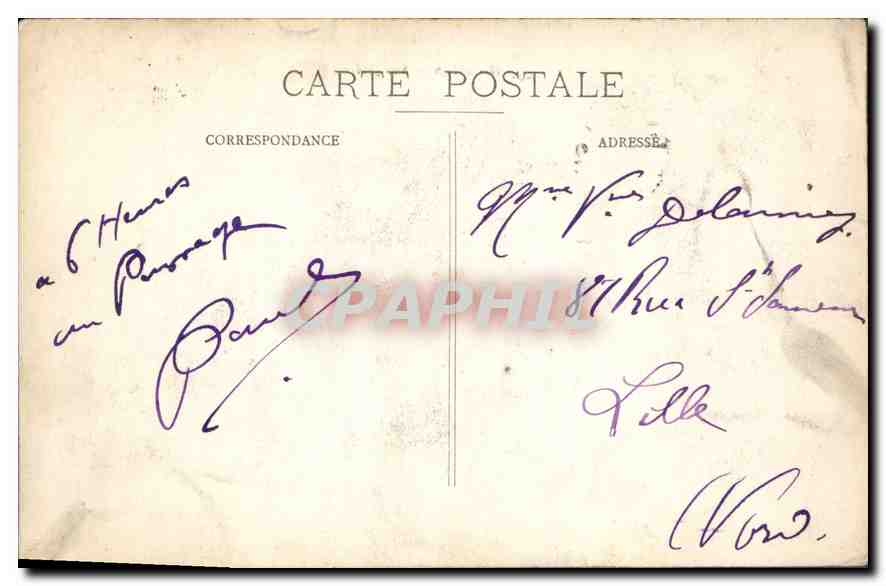 CPA Dijon Vue generale  — Rückseite