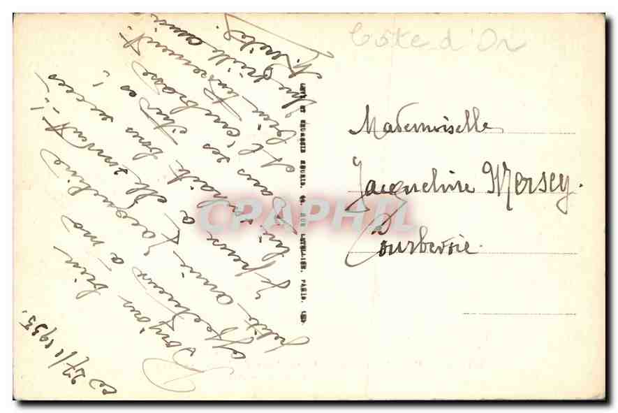 CPA Dijon Le Musee Le tombeau de Jean sans Peur et de Marguerite de Baviere  — Verso