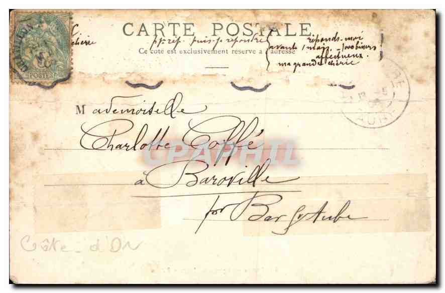 Dijon — Lycée de Jeunes Filles — éditeur inconnu, n° 49 — Rückseite