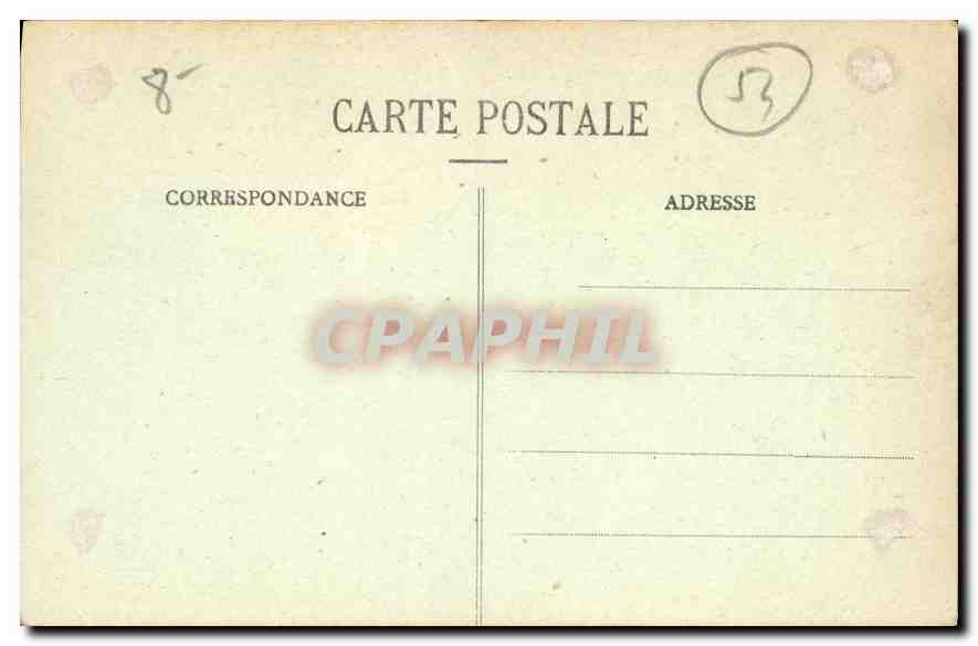 CPA Nancy Palais Ducal  — Verso