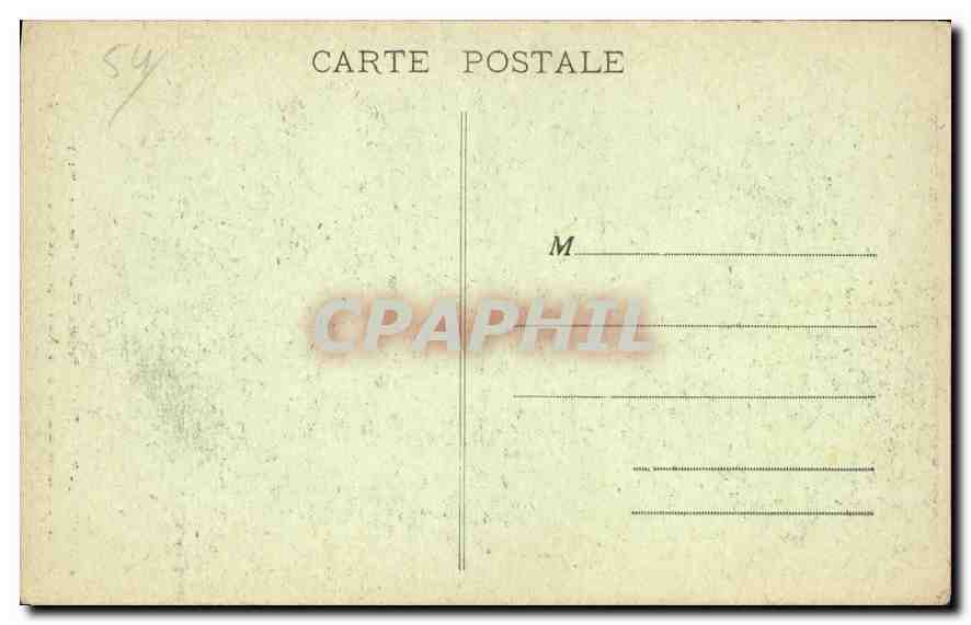 CPA Nancy Palais Ducal Petite et grande Porterie  — Rückseite