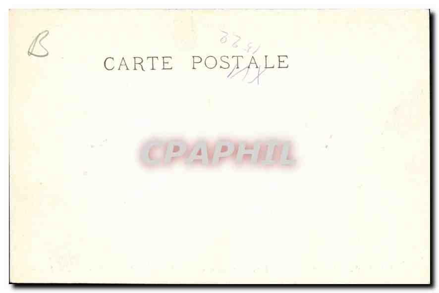 CPA Chantilly Musee Conde Des Anges passant devant le Soleil Ecole Italienne  — Rückseite