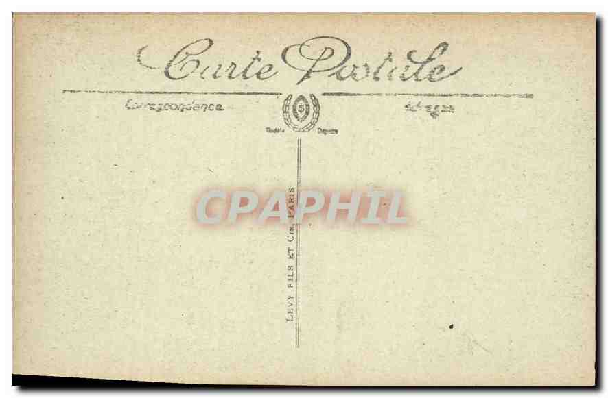 CPA Chantilly Le Chateau Galerie des Batailles  — Rückseite