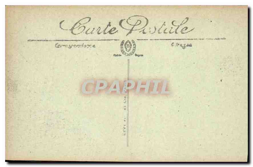 CPA Chantilly Le Chateau Cote Nord Ouest  — Rückseite