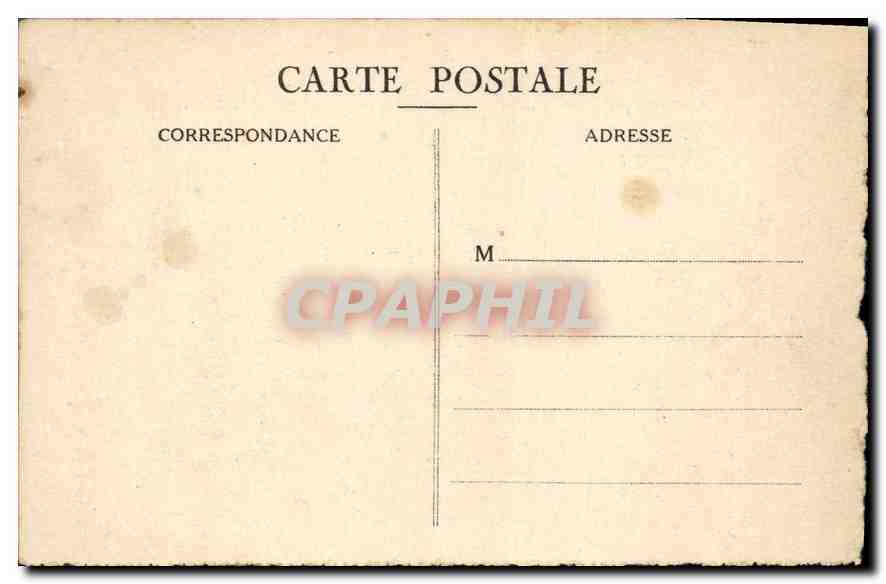 Beauvais — Le Palais de Justice — Almanach Vermot, Cl. Horizons de France — Achterkant