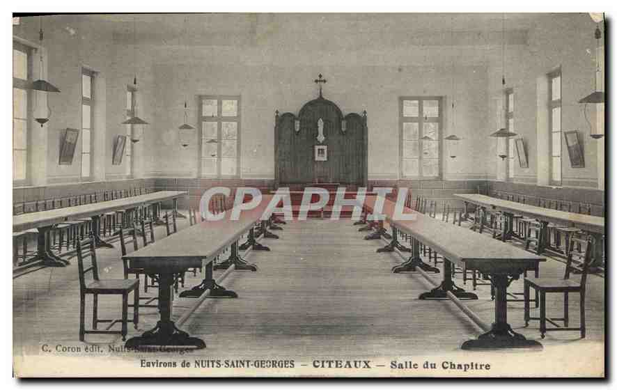 CPA Environs de Nuits Saint Georges Citeaux Salle du Chapitre 