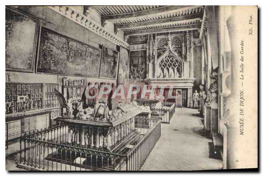 CPA Musee de Dijon La Salle des Gardes 