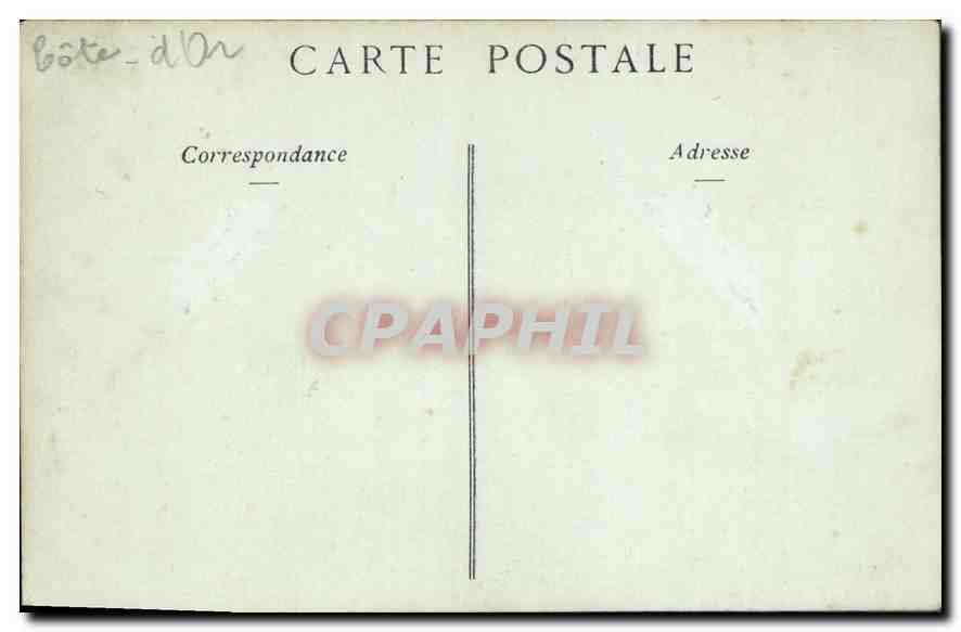 CPA Musee de Dijon La Salle des Gardes  — Rückseite