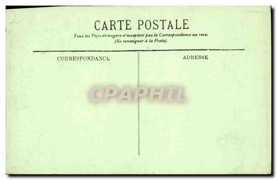 CPA Dijon L'Abside de Sainte Benigne  — Rückseite