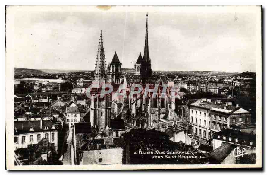 CPA Dijon Vue Generale vers Saint Benigne 