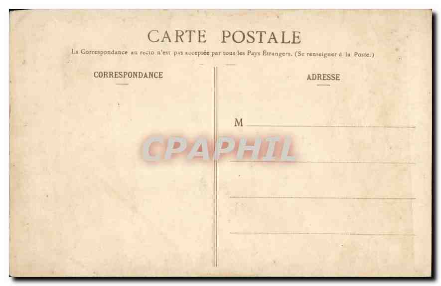 CPA Dijon Pleurants du Tombeau de Philippe Le Hardi  — Verso