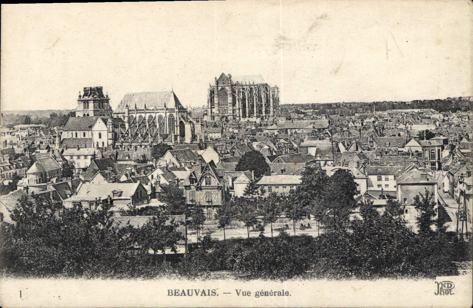 Beauvais — Vue générale — JND Phot.