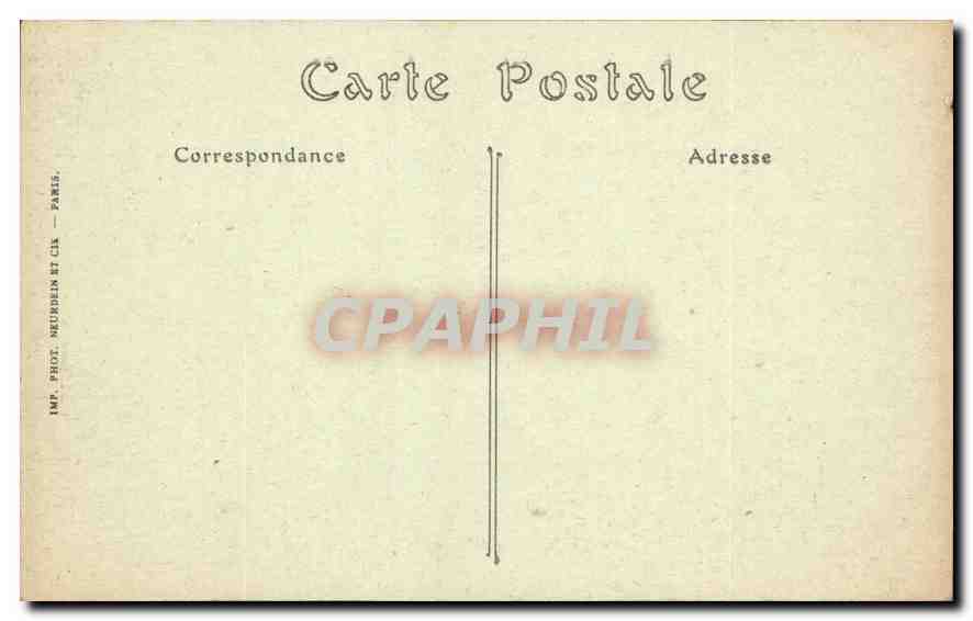 CPA Beauvais L'Eglise Saint Etienne  — Rückseite