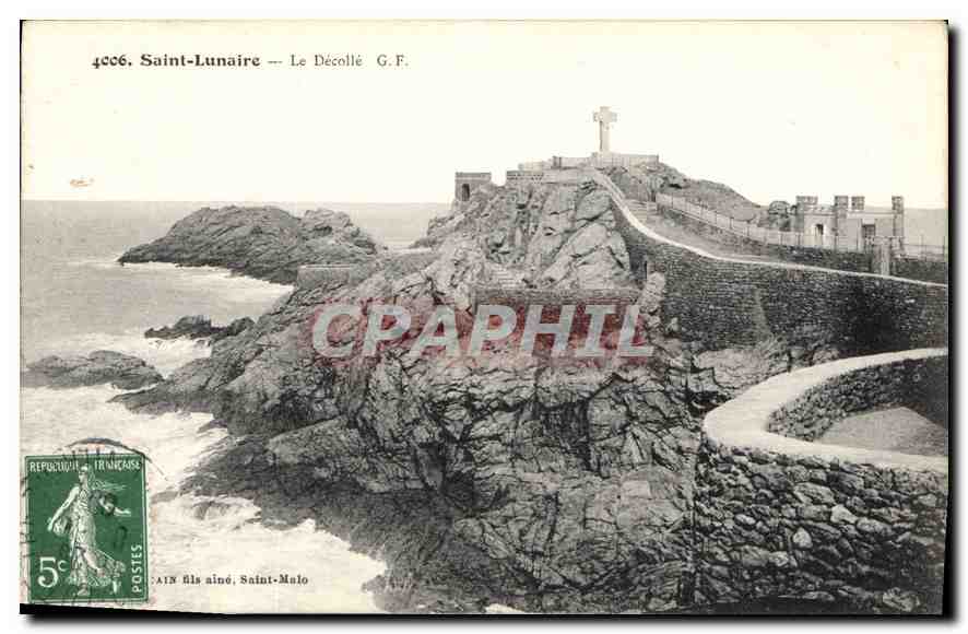 Saint-Lunaire — Le Décollé — G.F. éditeur, n° 4006