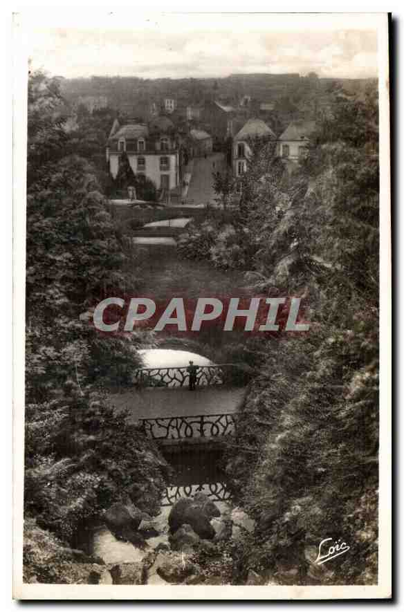CPA Rennes La Thabor Jardin des Plantes Pont Rustique 