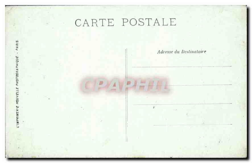 CPA Soleil Couchant  — Verso