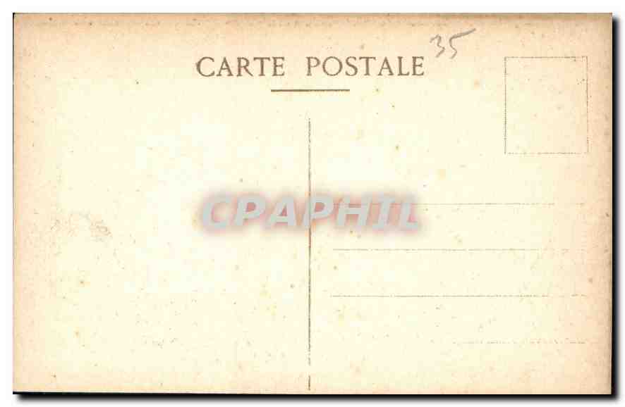 CPA Saint Lunaire Le Decolle  — Verso